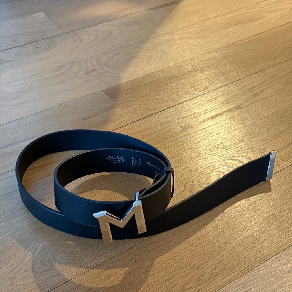 Mugler x HM Leather Belt